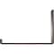 Ekena Millwork Steel Hanging Shelf Bracket, Hammered Dark Bronze 2"W x 10"D x 6 1/2"H BKTM02X10X06HSHDB - alternate 8